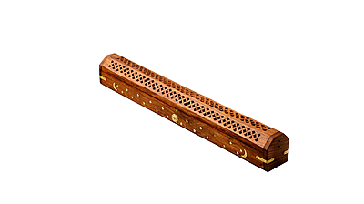 19" Wooden Incense Box