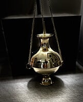 8" Brass Hanging Censer Burner 8" Brass Hanging Censer Burner