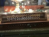 11" Wood Incense Box